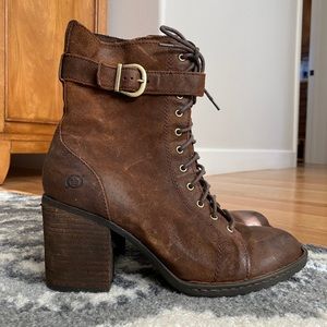 NWT Born combat booties